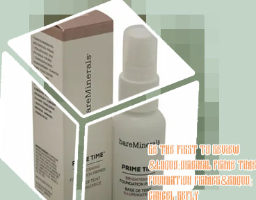 Bare minerals face primer