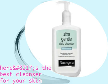 Best cleanser for sensitive skin