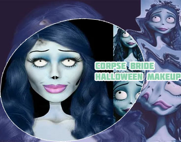 Corpse bride makeup