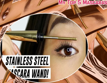 Drugstore mascara with small wand