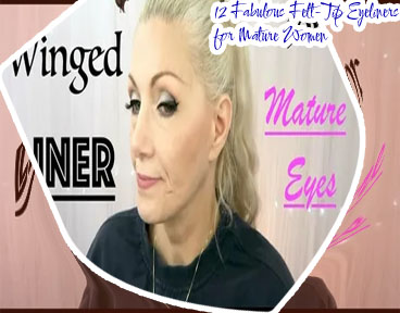 Eyeliner for mature eyes