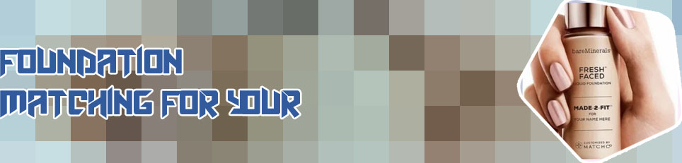 Foundation that matches skin tone