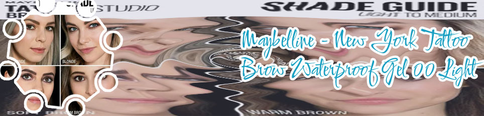 Maybelline tattoo brow light blonde