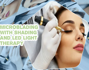 Microblading light eyebrows