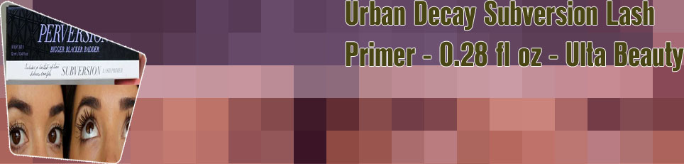 Urban decay perversion primer