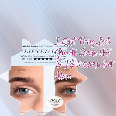 Prostaglandins in lash serum